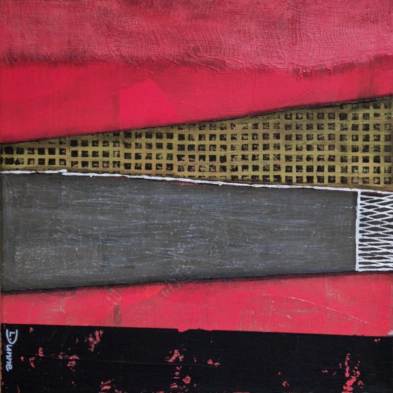 'RED SKY' | 30X30CM