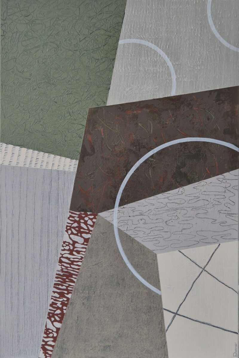 'SEGMENTS 4' - 50 X 76CM - Image 3