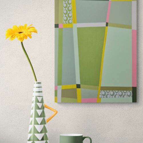 'SEGMENTS 5' - 50 X 76CM