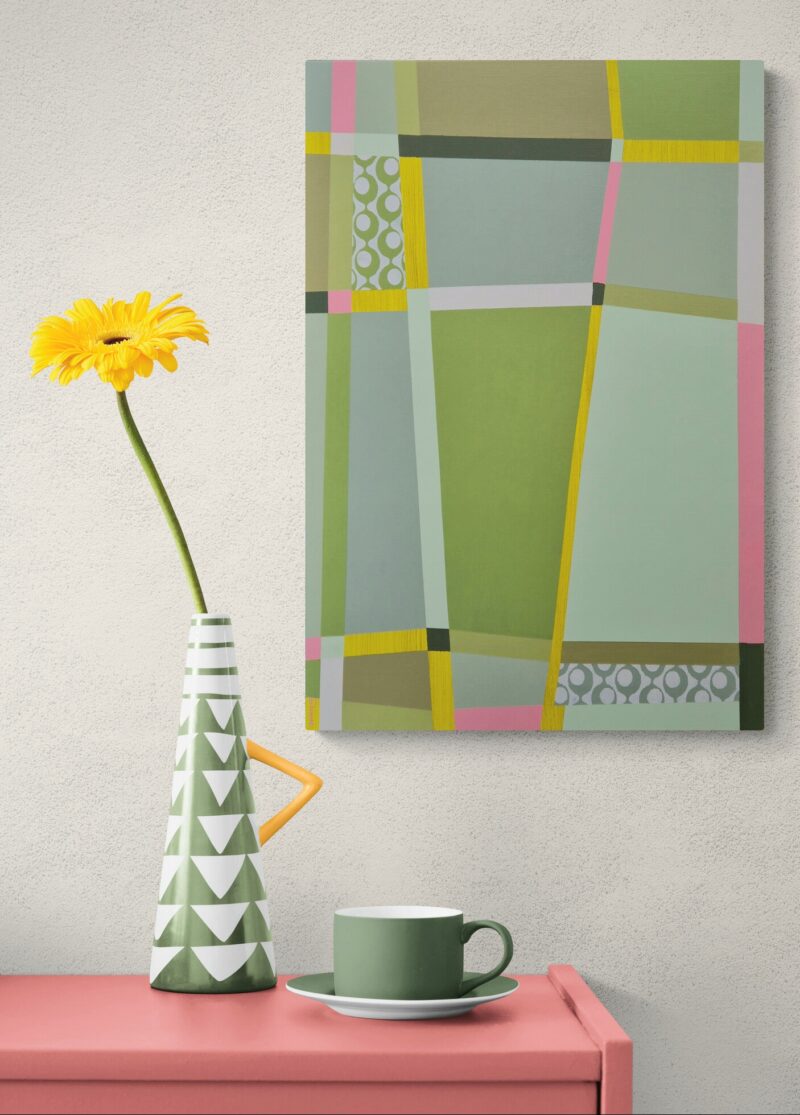 'SEGMENTS 5' - 50 X 76CM
