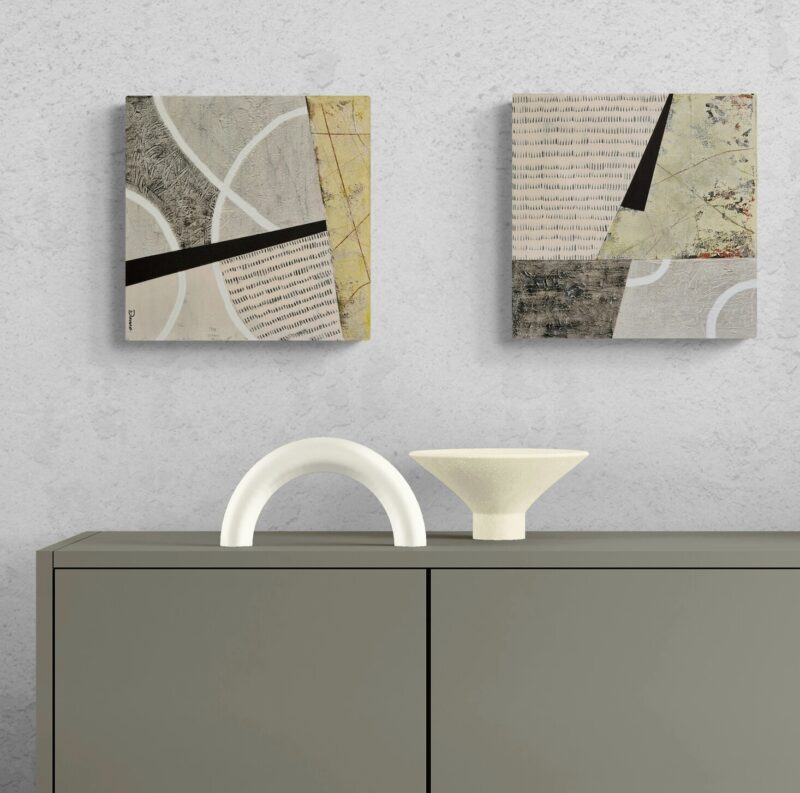 'SEGMENTS 2' - 30 X 30CM - Image 2